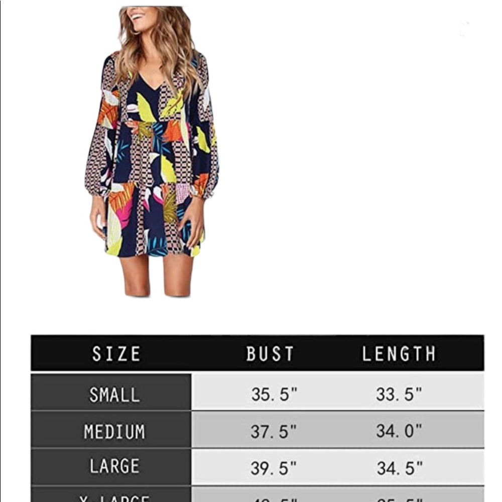 Summer print dress